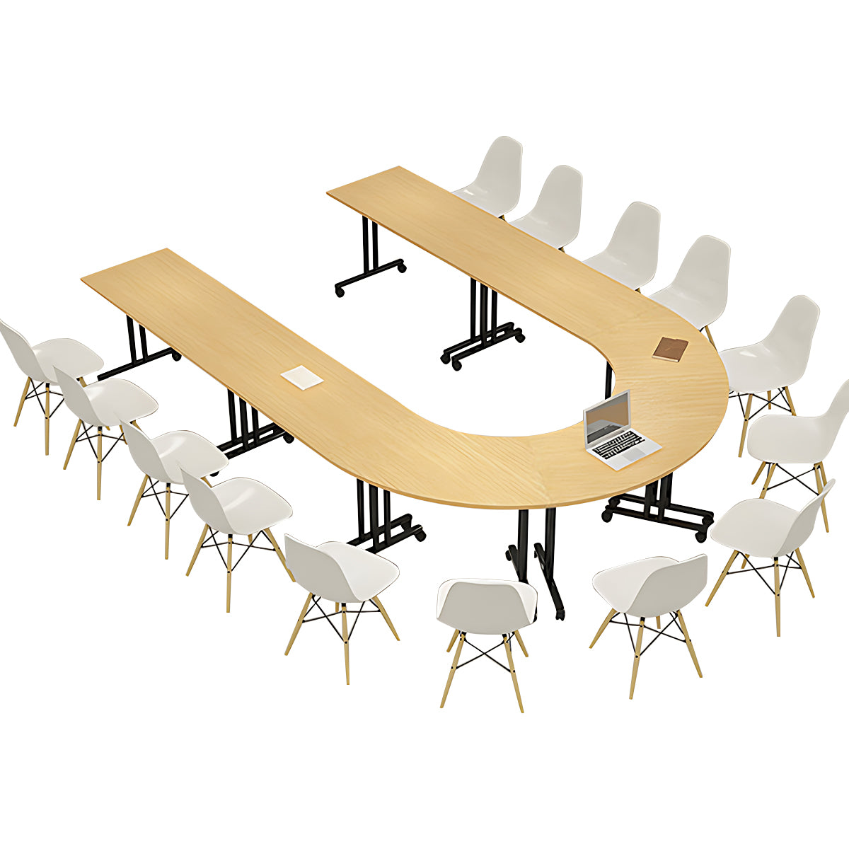 New casual spliced and movable conference table, office desk, negotiation table