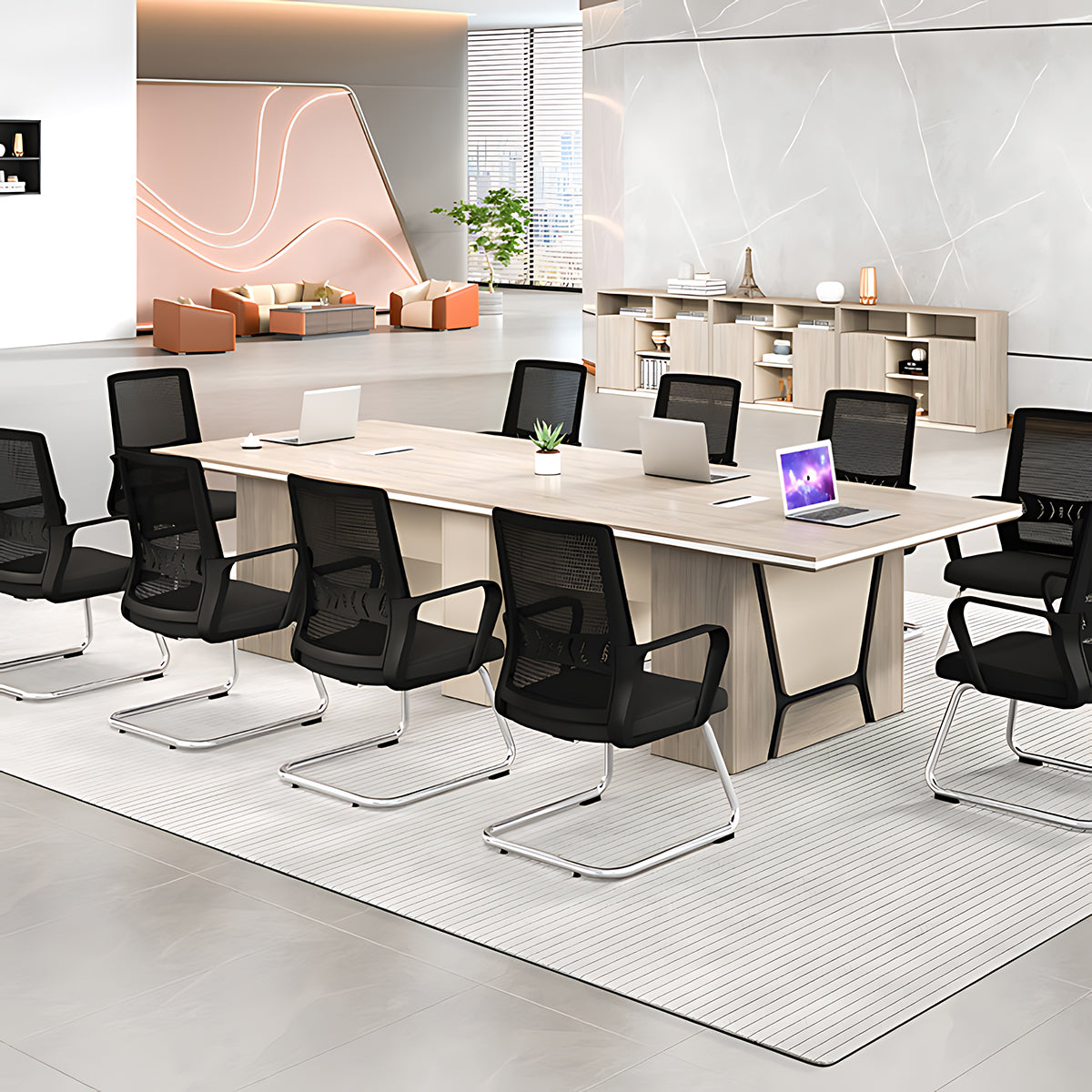 Modern Minimalist Multi Functional Office Conference Table