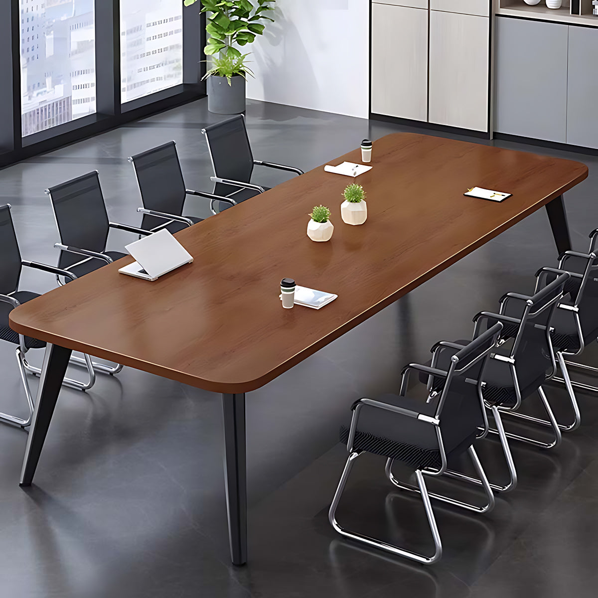 Sleek and Versatile Modern Conference Table