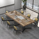 Minimalist Solid Wood Rectangular Conference Table Training Table