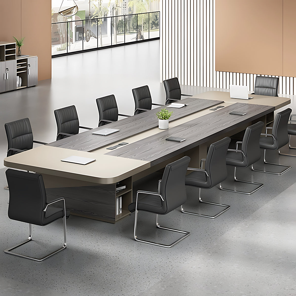 Modern Large-Scale Business Conference Table Negotiation Table