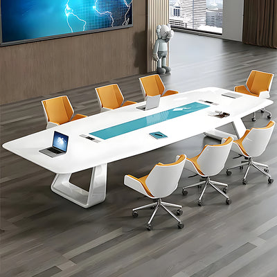 Stylish and Innovative Lacquered Conference Table