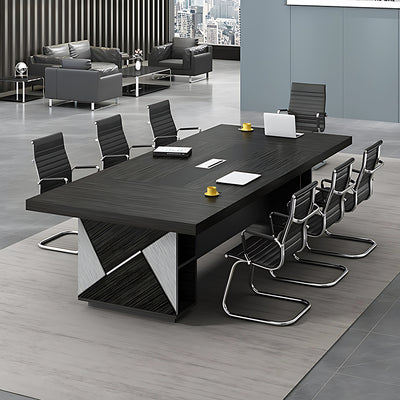 Modern Business Solid Wood Conference Table Negotiation Table