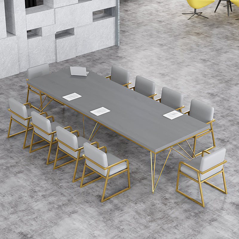 Nordic-Style Solid Wood Small Conference Table