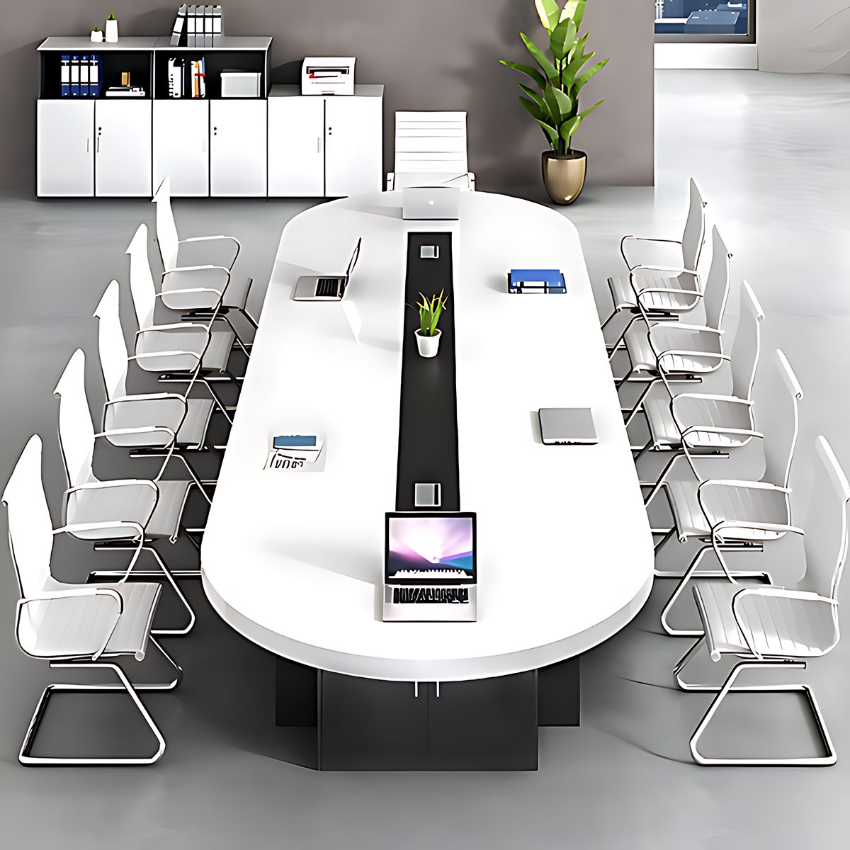 Conference Room Multifunctional Business Negotiation Table