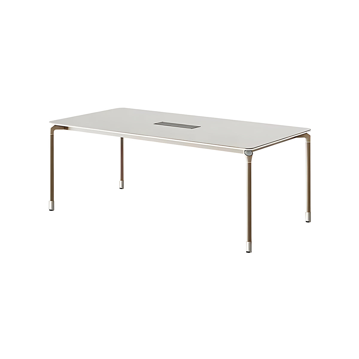 Modern Luxury White Conference Table