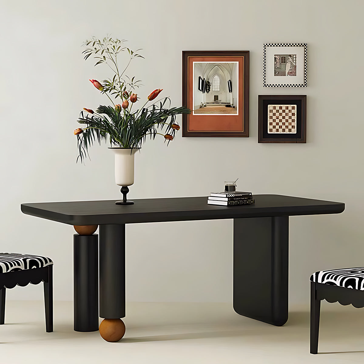 Nordic Creative Solid Wood Conference Table