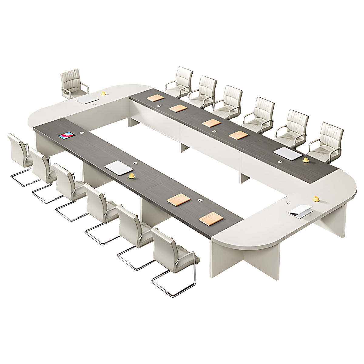 High and Dual Color Design Conference Table