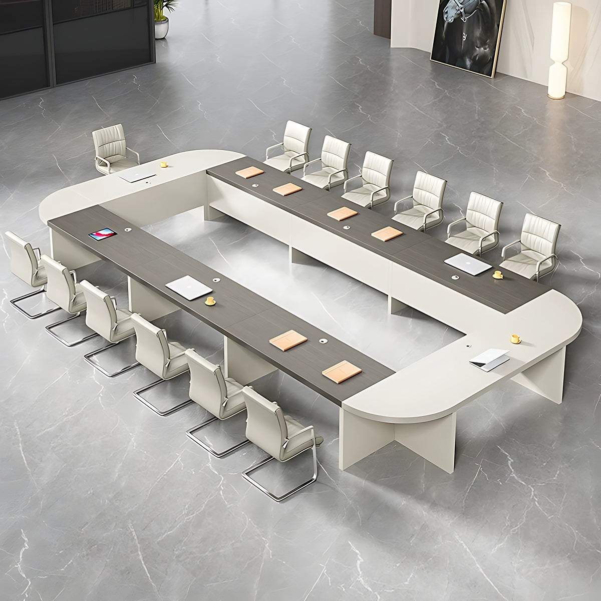 High and Dual Color Design Conference Table