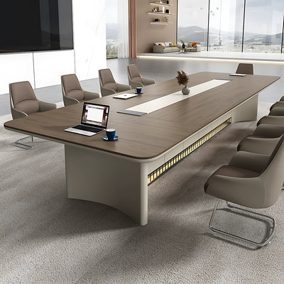 Elite Rectangular Lacquered Conference Table