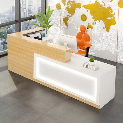 Small Retail Counter Reception Table