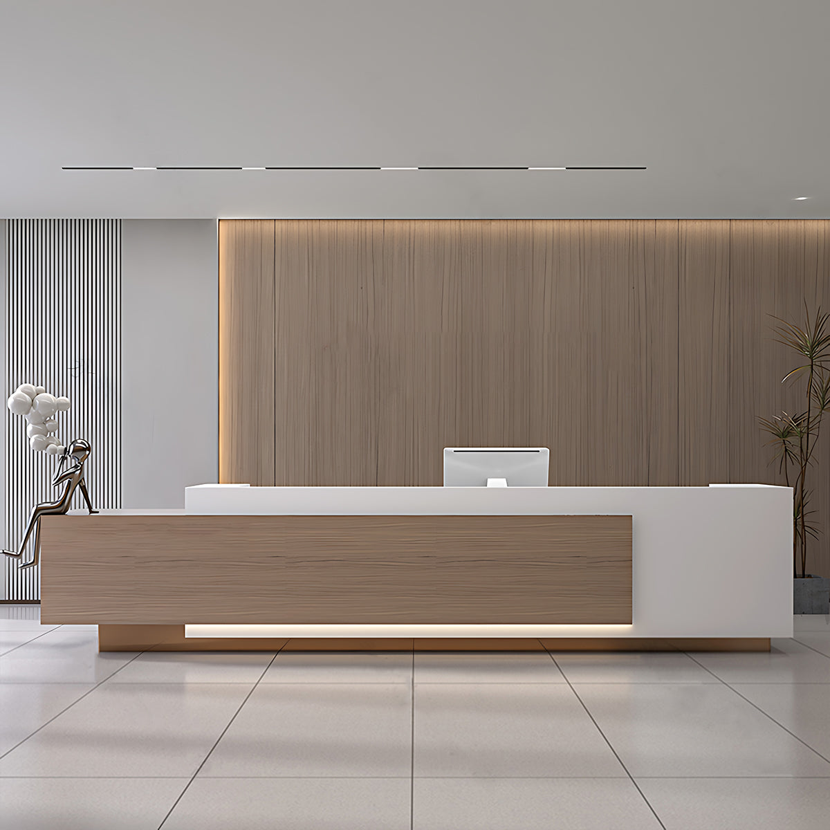 Simple Fashion Reception Desk