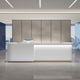 Modern Simple Lacquered Reception Desk