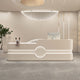 Simple Modern Creative Company Reception Desk（Doll not include）