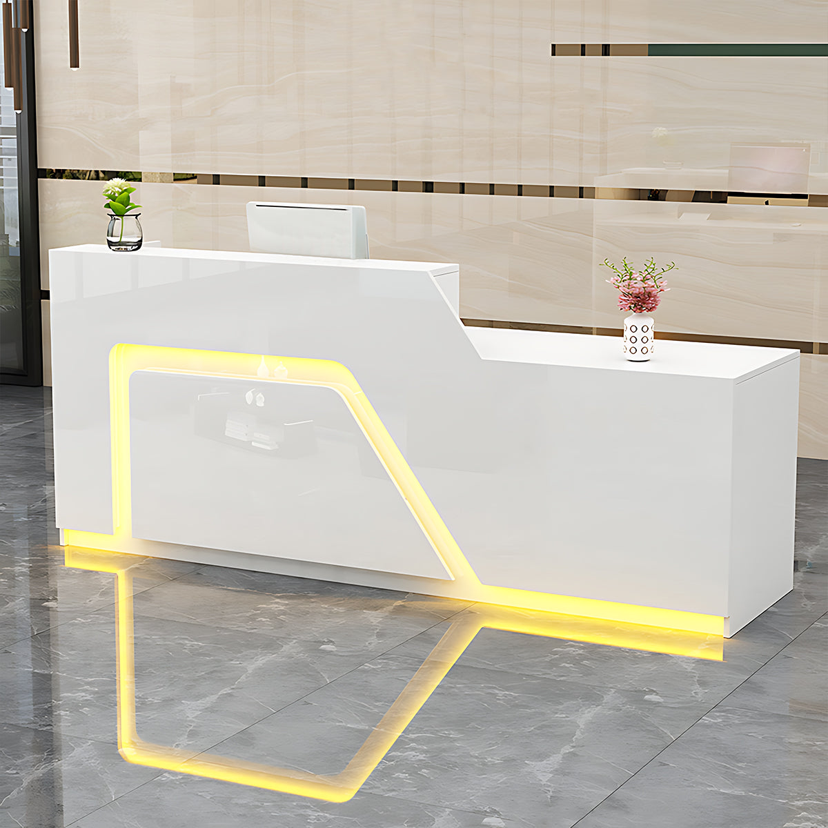 Simple Fashion Multifunctional Reception Desk