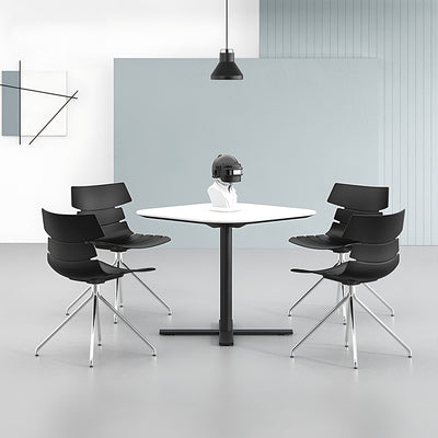 Orbicular Simple Reception Table Chairs