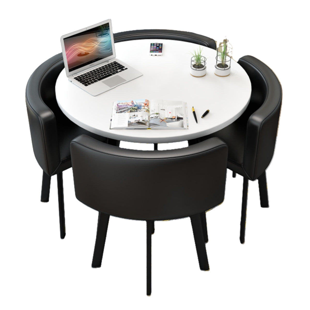 Modern Minimalist Style Negotiation Small Table