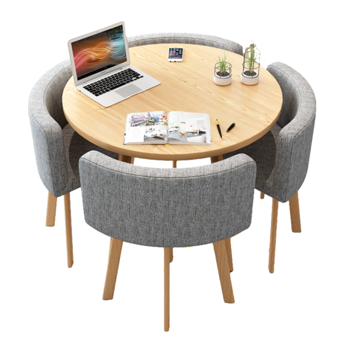 Modern Minimalist Style Negotiation Small Table