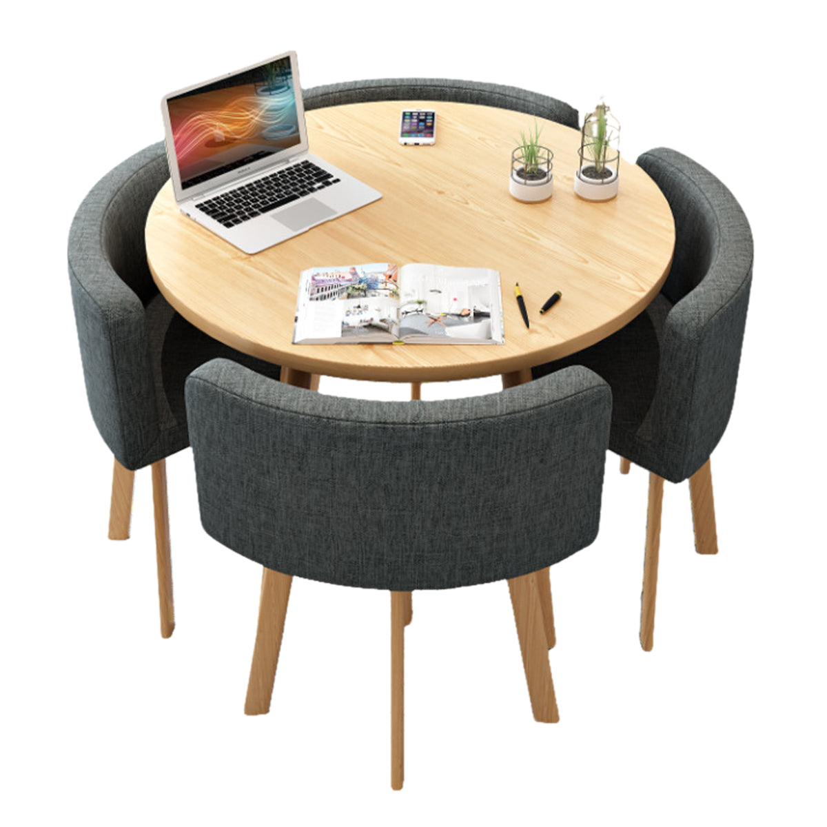Modern Minimalist Style Negotiation Small Table