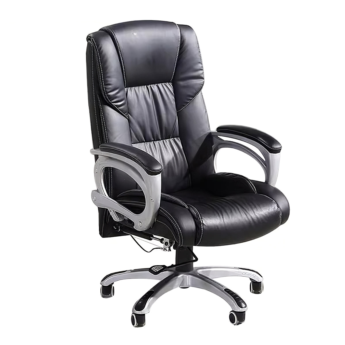 Classic Minimalist Executive Desk with Ample Storage, and Spacious Workspace