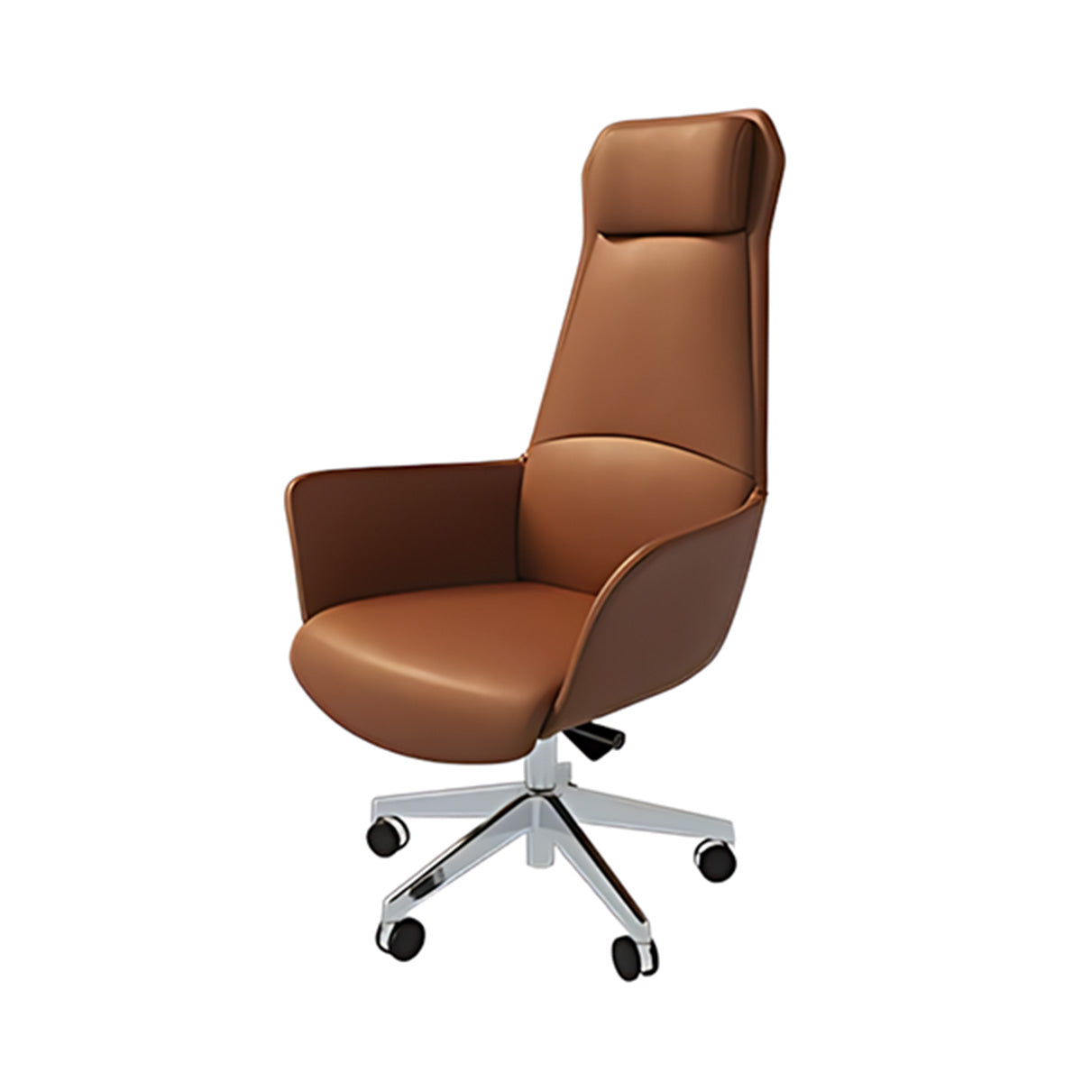 Faux Leather Office Chair - Microfiber Leather