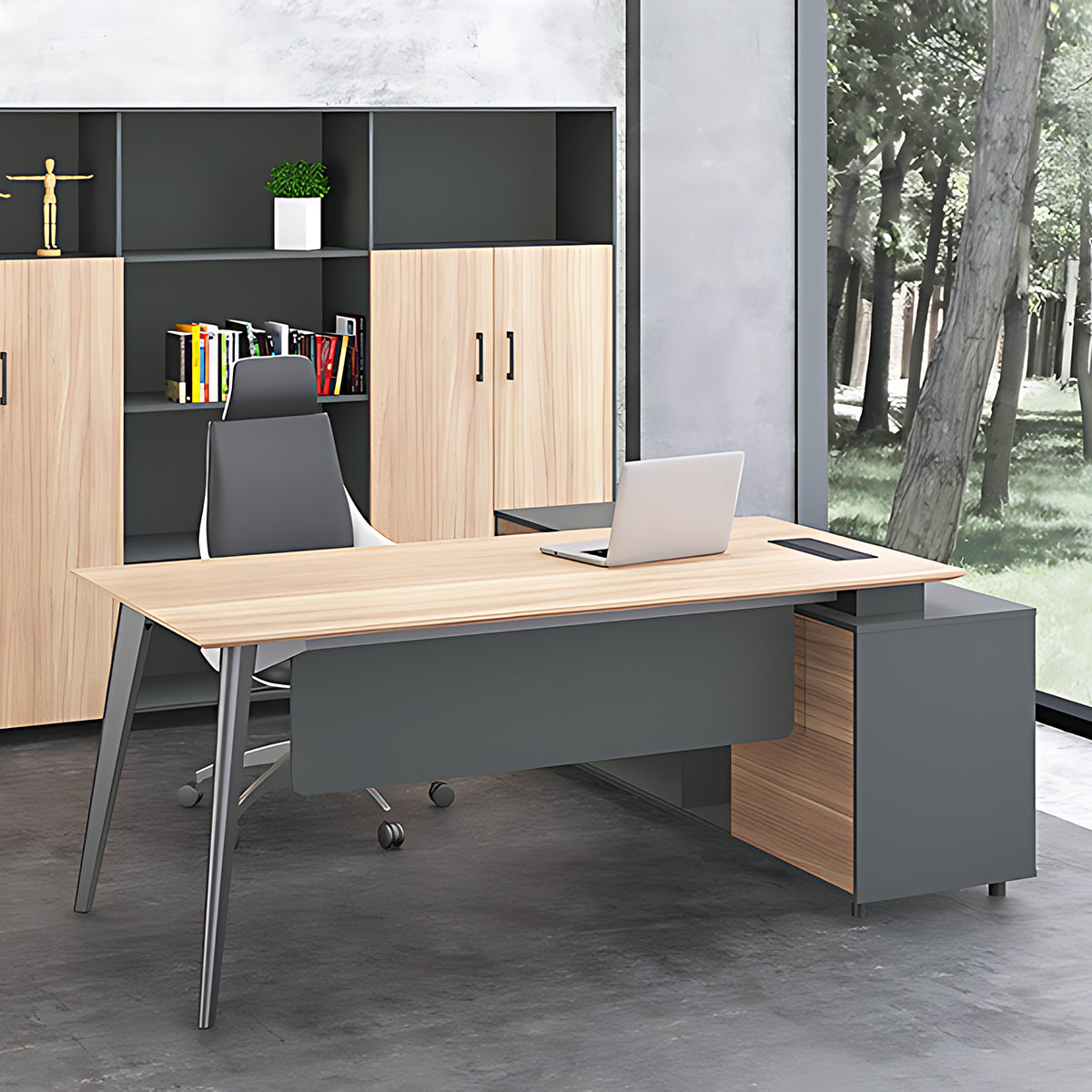 Boss Desk Office Desk Simple Modern President Desk Manager Supervisor Desk