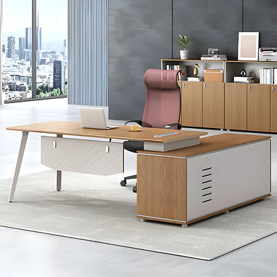 Baking Lacquer Boss Desk Office Desk Simple Modern Executive Desk