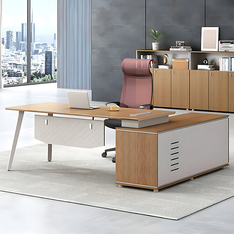 Baking Lacquer Boss Desk Office Desk Simple Modern Executive Desk