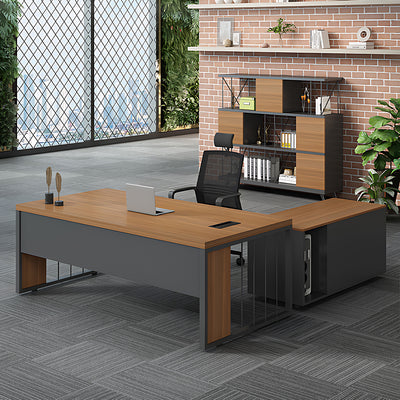 Minimalist Single Occupant Boss Desk