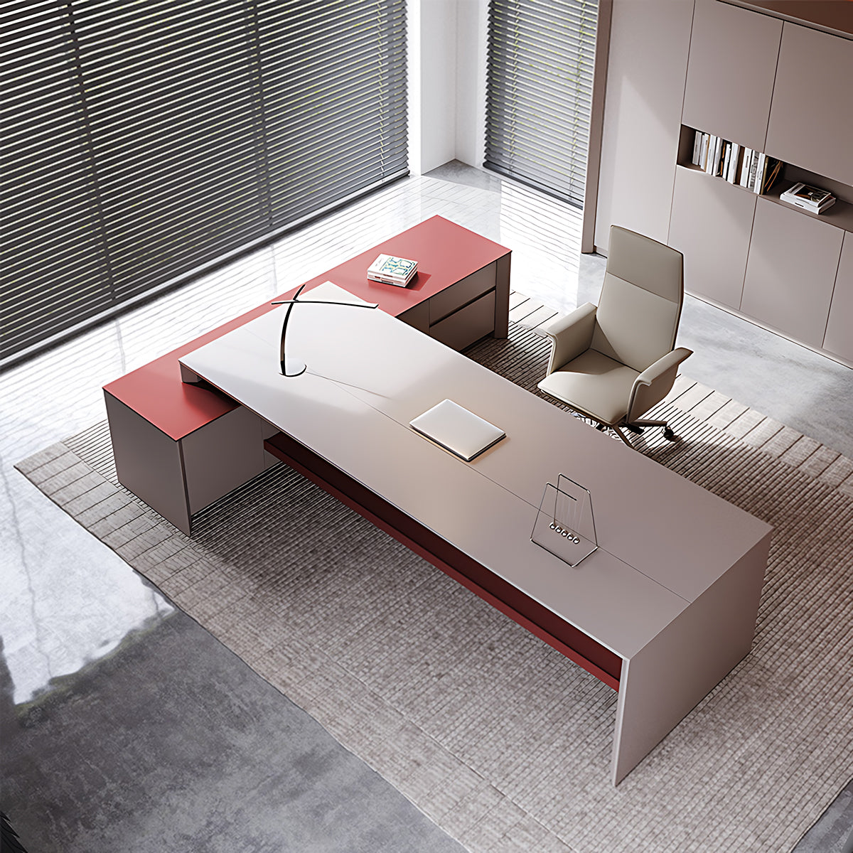 Modern Executive Desk with Elegant Design