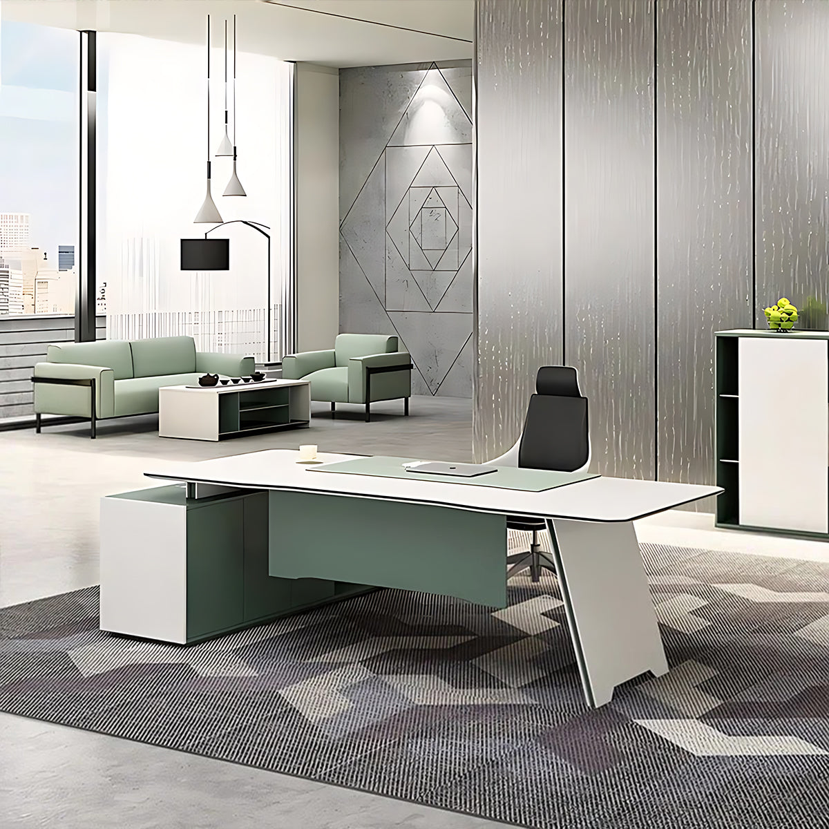 Elite Modern Boss Desk Office Desk