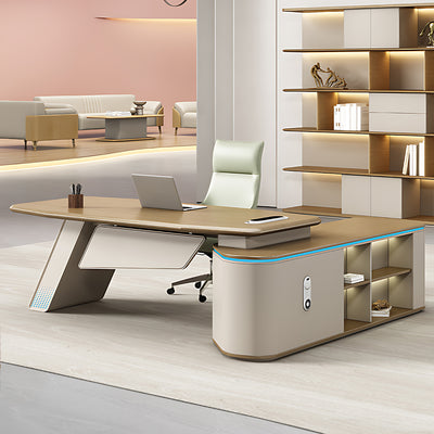 Modern Sleek Single Desk for Executives