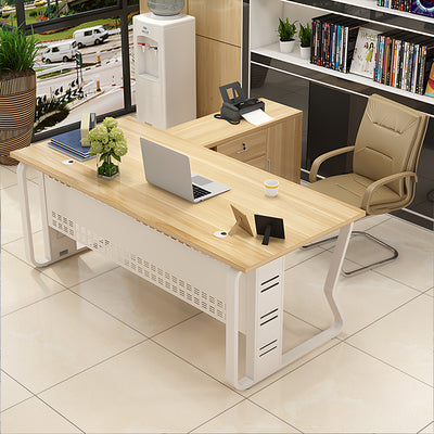 Minimalist Modern Solo Executive Office Desk