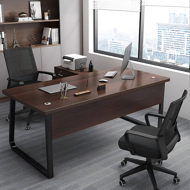 Compact ang Simple Computer Desk for Senior Management