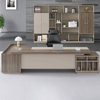 Boss Desk Simple Modern Single Office Desk President Desk