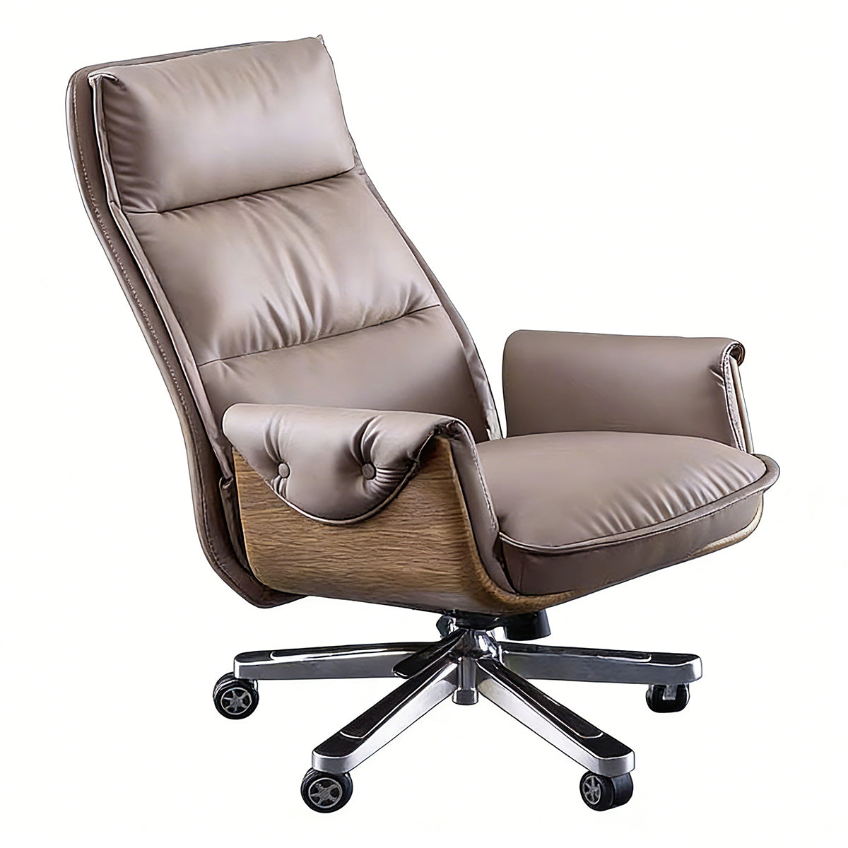 Modern Minimalist Adjustable Office Chair with Comfortable Backrest Design