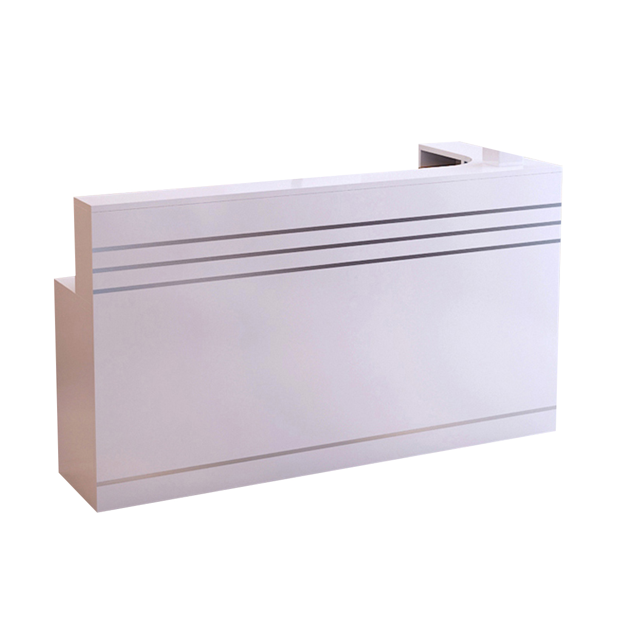 Minimalist Corner Cashier Reception Front Desk