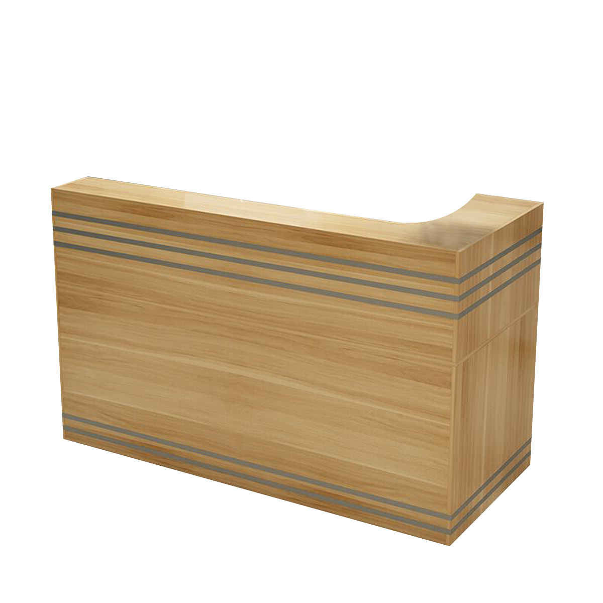 Alt Reception Modern L-Shaped Reception Desk 47–79 in Wide with Ample Storage, Priva ...