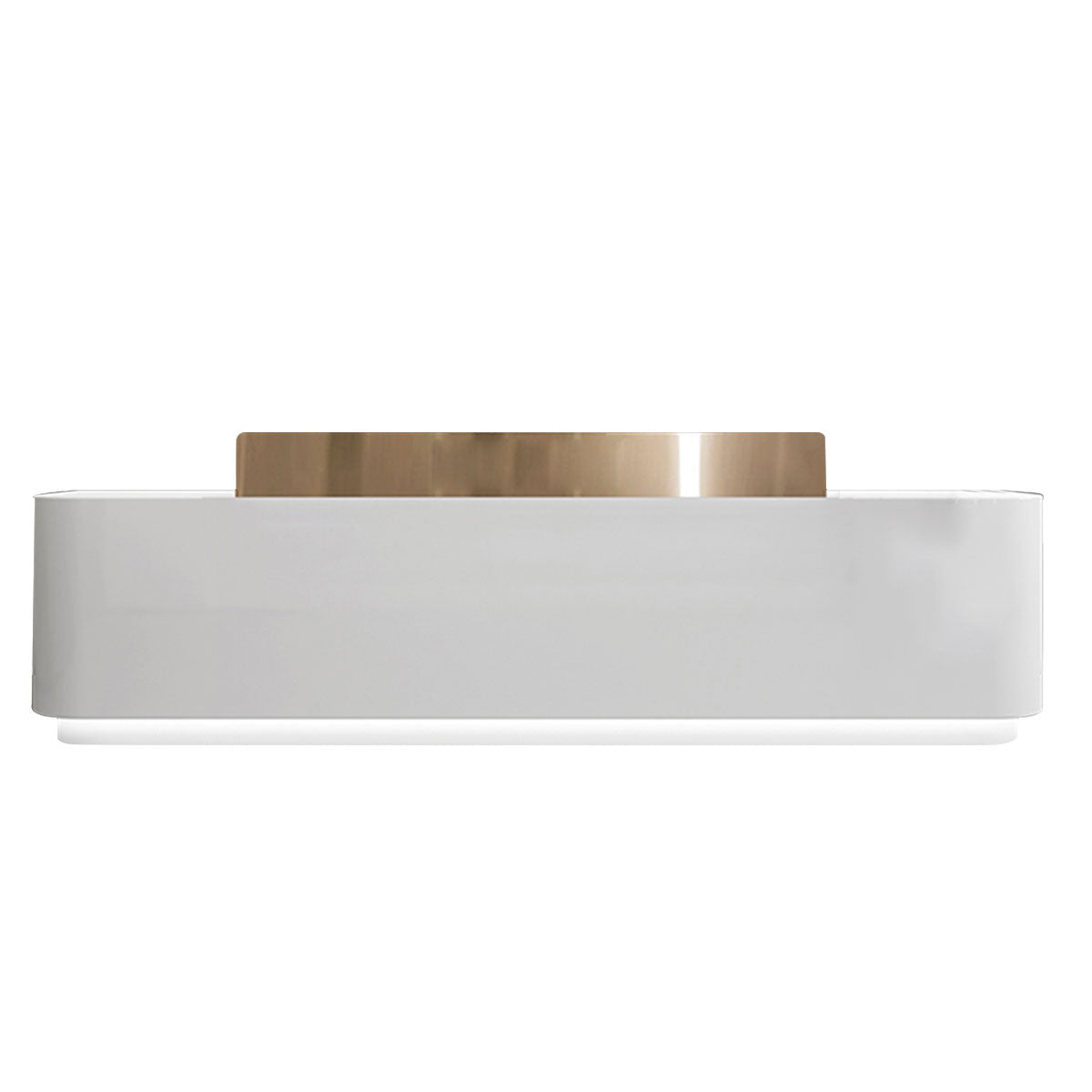 Modern Stainless Steel Front Desk Cashier Counter Reception Desk