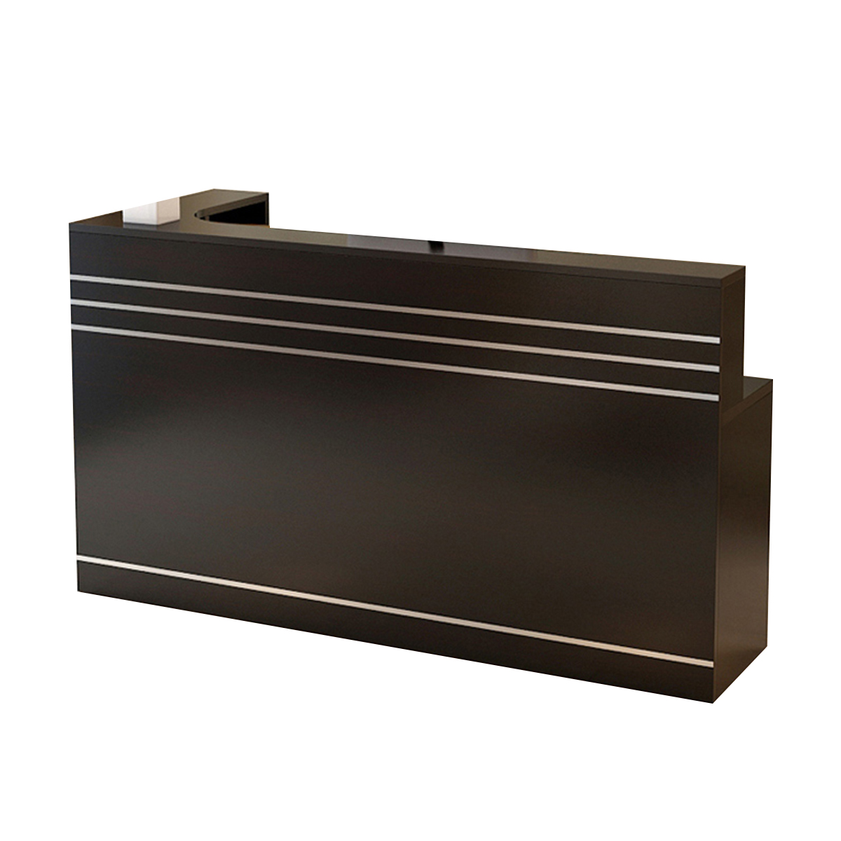 Alt Reception Modern L-Shaped Reception Desk 47–79 in Wide with Ample Storage, Priva ...