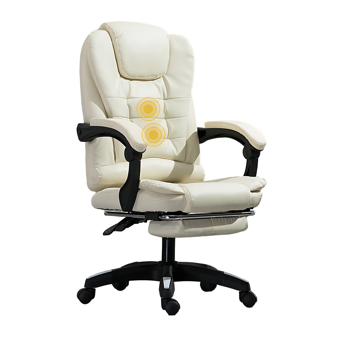 Recliner, Lift and Swivel Executive Chair with Massage Function