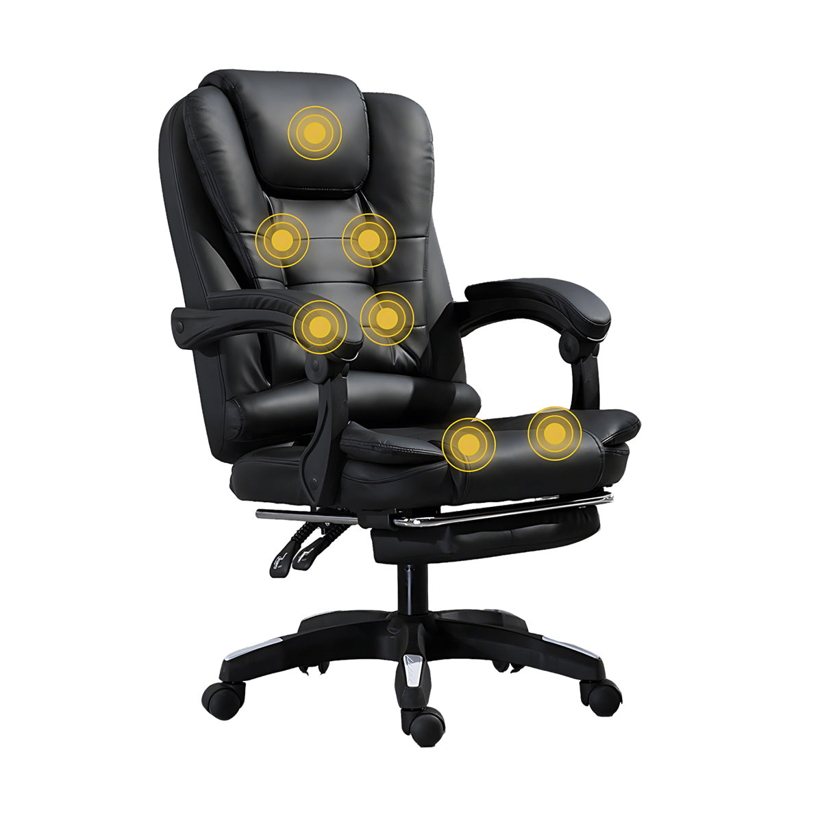 Recliner, Lift and Swivel Executive Chair with Massage Function