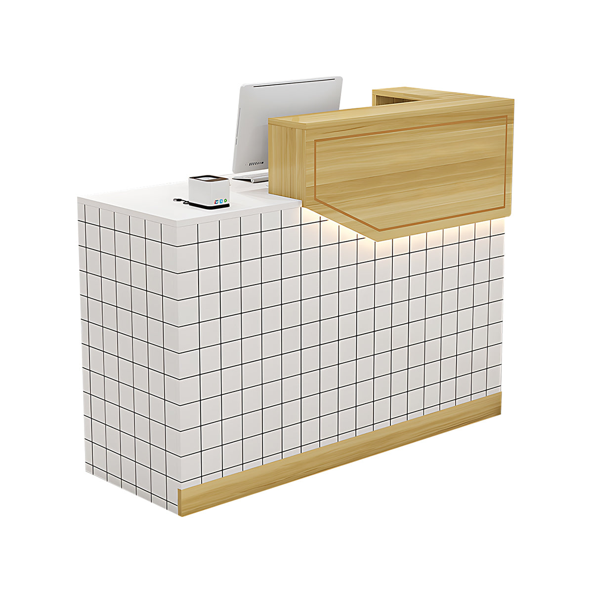 Simple Small Bar Table Cashier Desk Front Desk