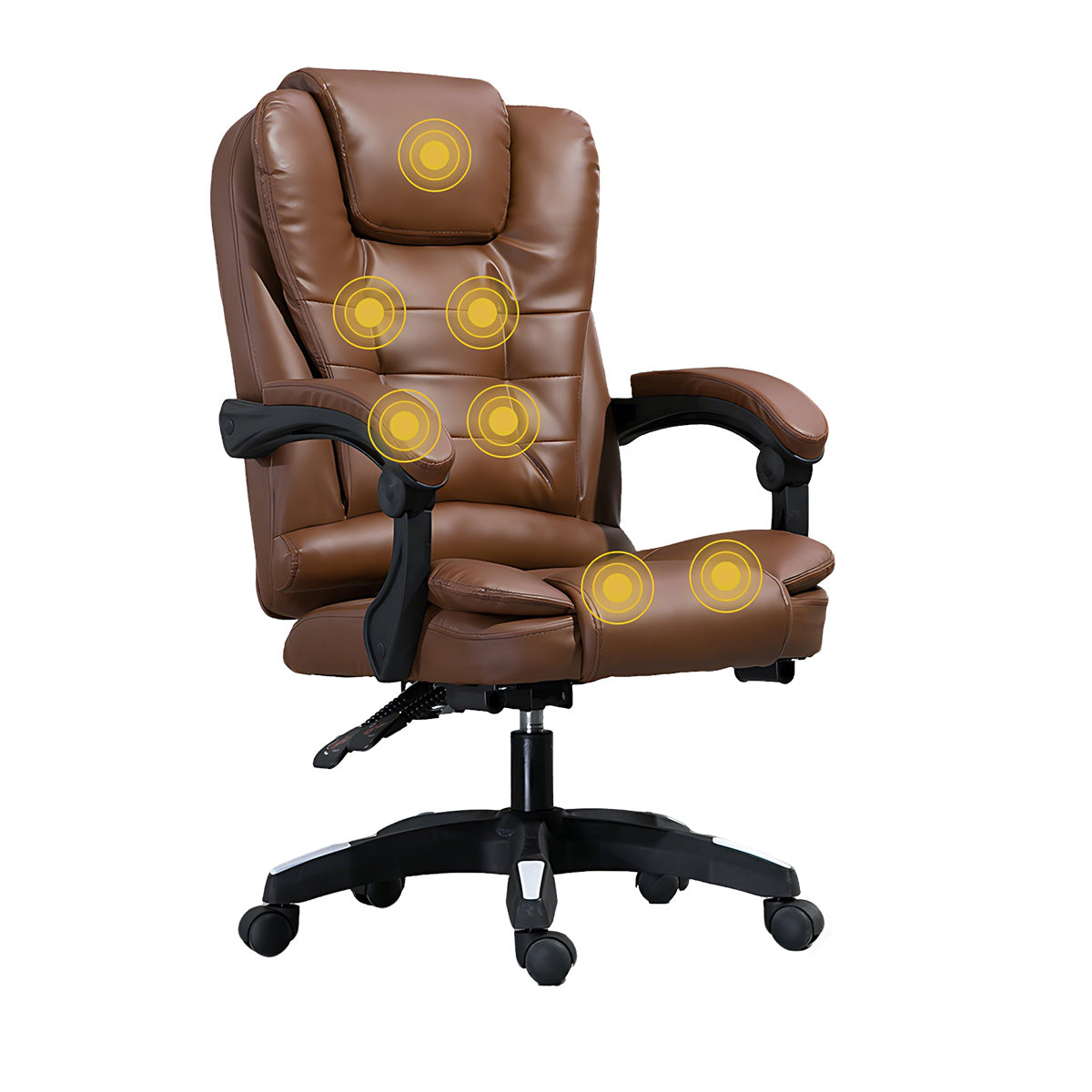 Recliner, Lift and Swivel Executive Chair with Massage Function