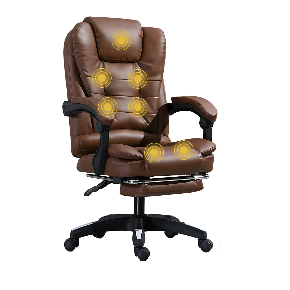 Recliner, Lift and Swivel Executive Chair with Massage Function