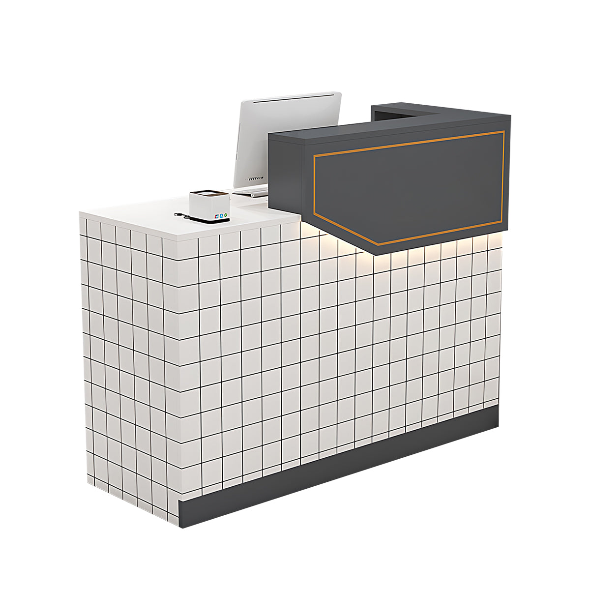 Simple Small Bar Table Cashier Desk Front Desk