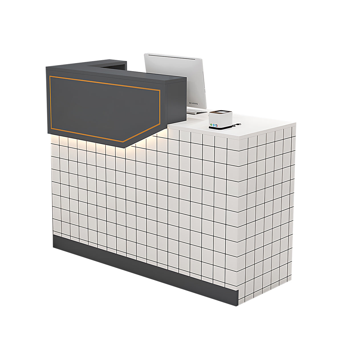 Simple Small Bar Table Cashier Desk Front Desk