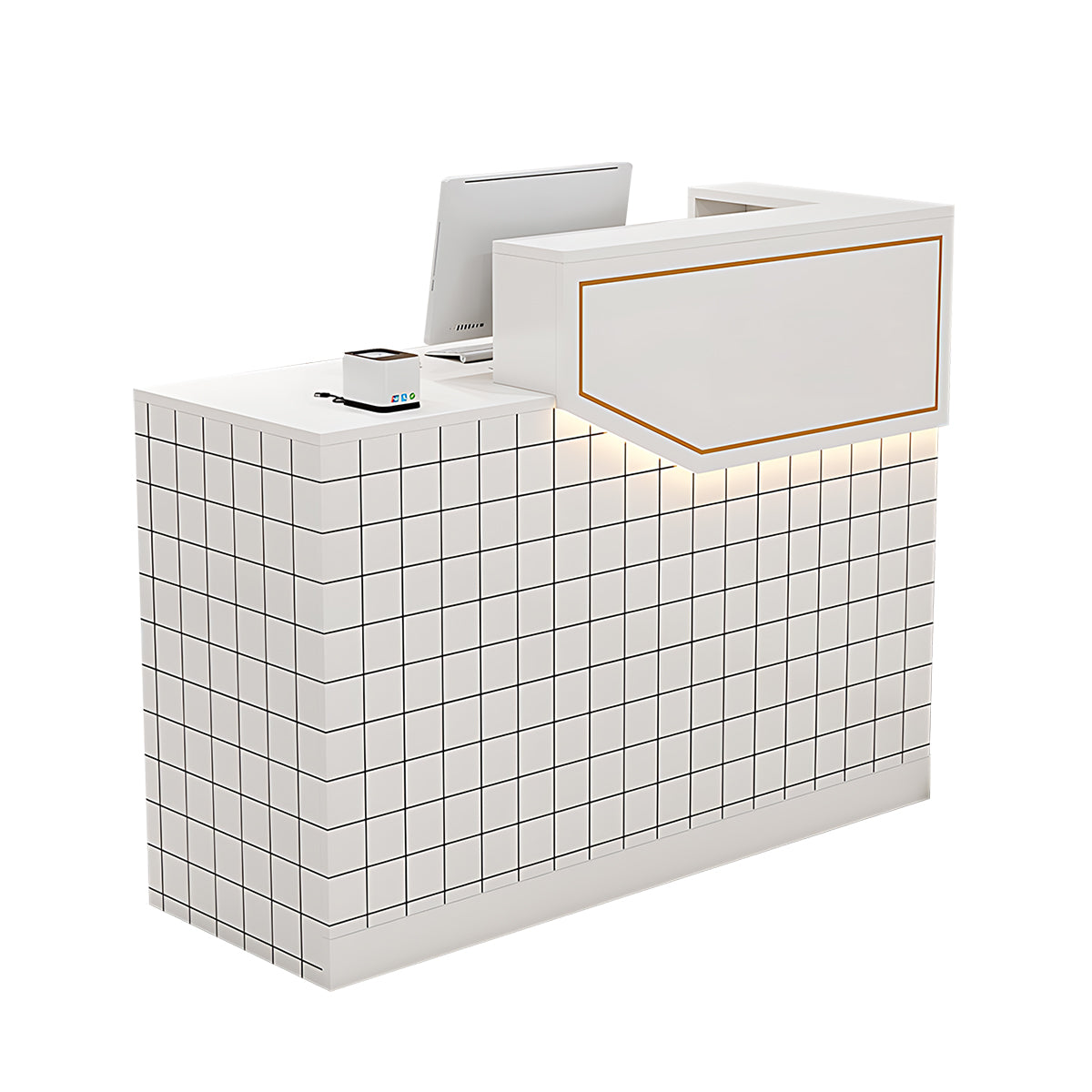 Simple Small Bar Table Cashier Desk Front Desk