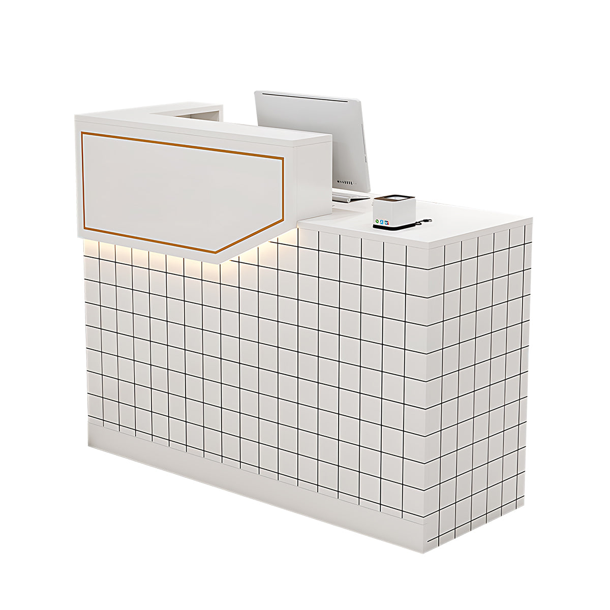 Simple Small Bar Table Cashier Desk Front Desk