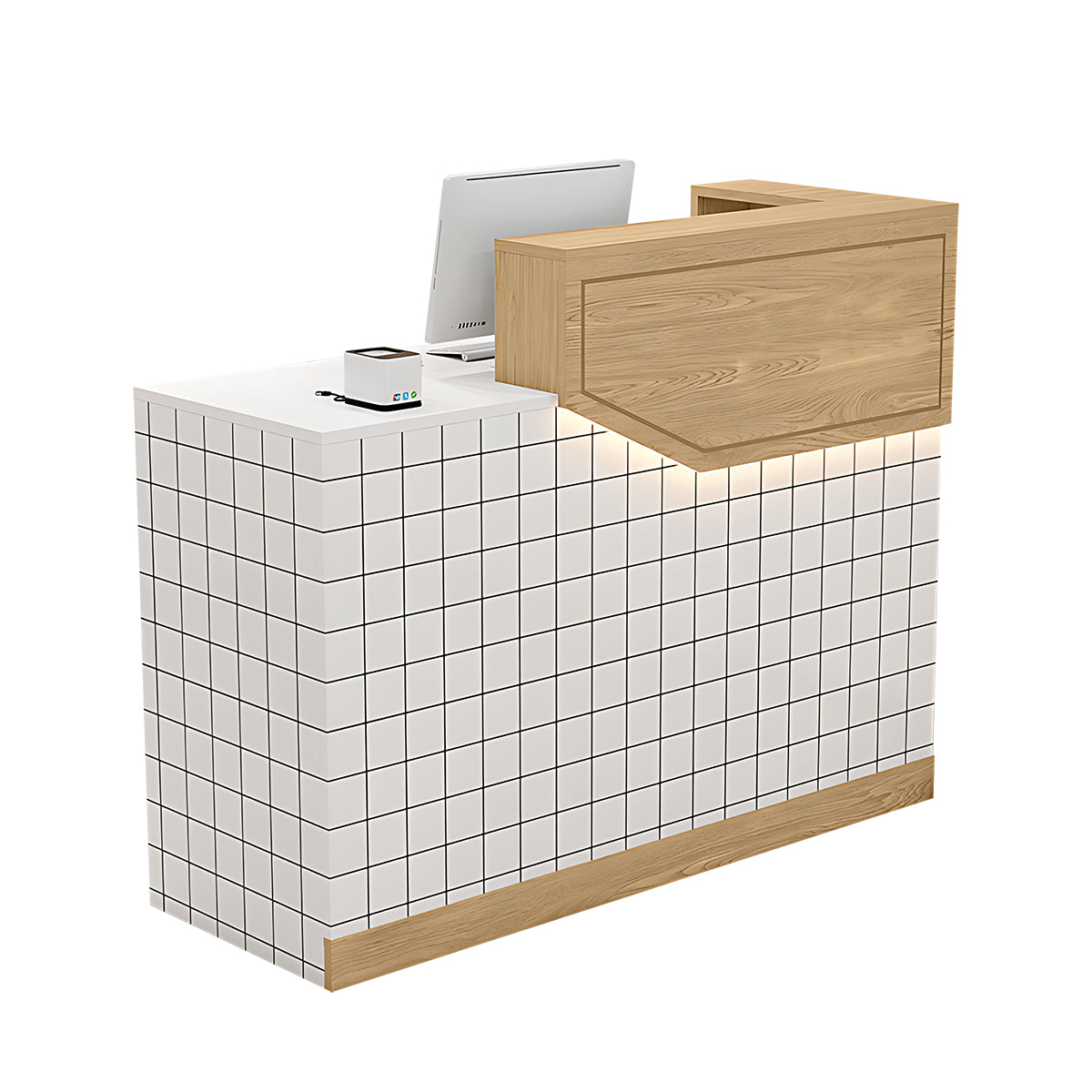 Simple Small Bar Table Cashier Desk Front Desk